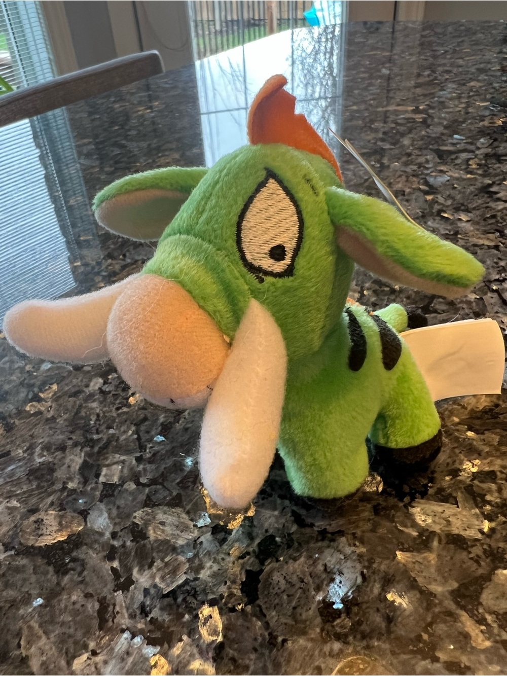 McDonald’s Neopets Green Moehog Plushie